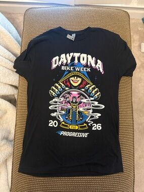 NWOT Progressive Daytona Bike week tee size medium